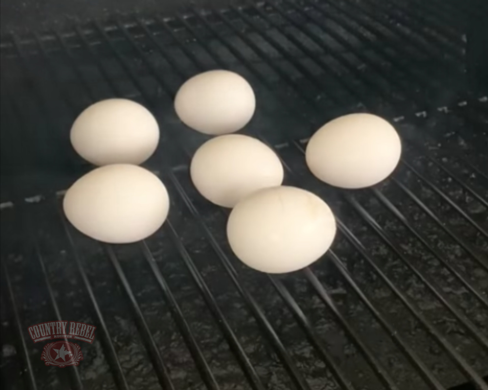 Make Smoky Hard Boiled Eggs On The Grill