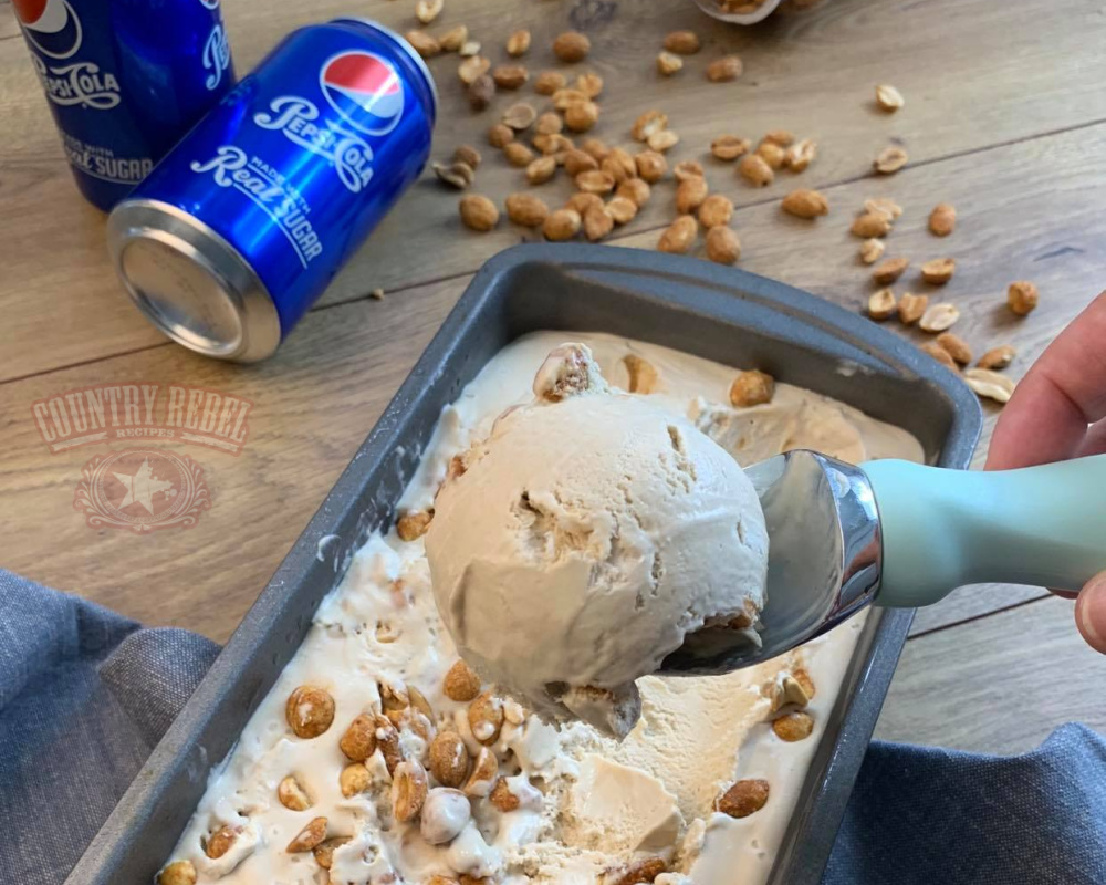 5-Ingredient Pepsi & Peanuts Ice Cream Without A Machine